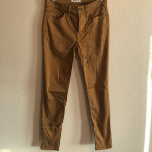 Madewell Camel Skinny Pant